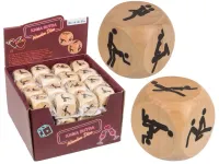 Drewniana Kostka Kamasutra z Pozycjami - Prezent dla Pary