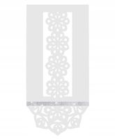 P7 Panel EKRAN nowoczesny stylowa firana ażur mandale glamur 60x130