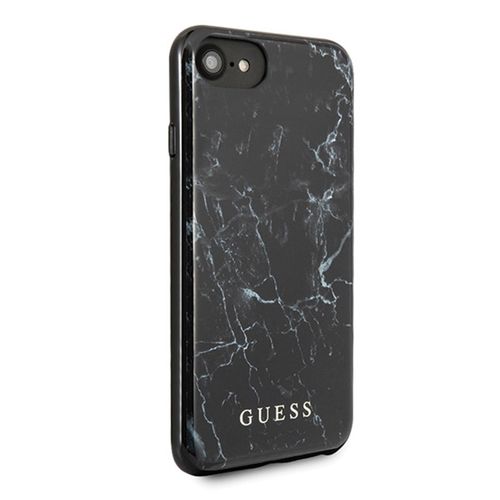 Guess Marble - Etui do iPhone SE 2020 / 8 / 7 (Black) na Arena.pl