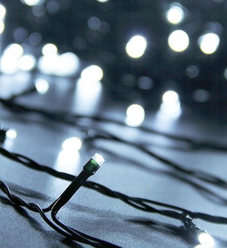 LAMPKI CHOINKOWE Z FLASH ŚWIATEŁKA 200led BIAŁE ZIMNE ZEWNĘTRZNE WEWNĘTRZNE na Arena.pl