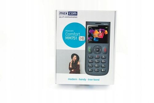 Telefon Komórkowy MAXCOM MM751 3G Comfort na Arena.pl