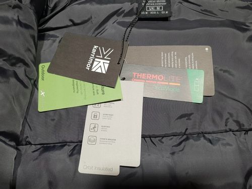 KARRIMOR czarna kurtka pikowana jesień/zima XL na Arena.pl