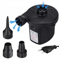 Pompka elektryczna 2w1 DO MATERACA PIŁKI 3 DYSZE 55W