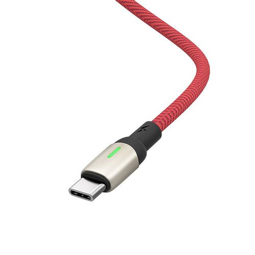 Kabel USB-C BlitzWolf BW-TC21 3A 1m (czerwony) na Arena.pl