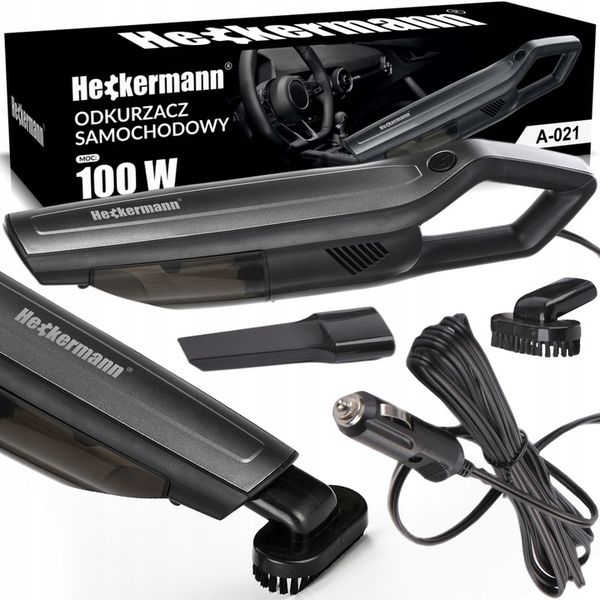 Odkurzacz samochodowy Heckerman A-021 Przewodowy zdjęcie 1