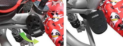 Rowerek trzykołowy Kruzzel RT6051 czerwony na Arena.pl