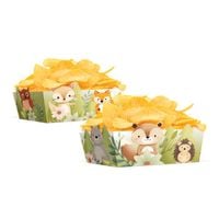 Pudełka na chipsy Leśni przyjaciele, 3 szt.