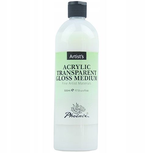 Medium akrylowe błyszczące Phoenix 500 ml ATGM na Arena.pl