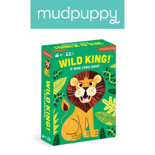 Mudpuppy Gra karciana Wild King! 4+ na Arena.pl