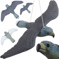 DUŻY ODSTRASZACZ PTAKÓW GOŁEBI SZPAKÓW SOKÓŁ W LOCIE + EFEKT