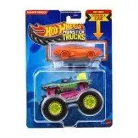 Hot Wheels Monster Trucks Pojazd 1:64 + Autko