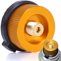 Adapter do butli kartusza gazu naboju gazowego gwint przejściówka 7/16