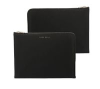 HUGO BOSS, Teczka konferencyjna Verses, A5, kolor czarny