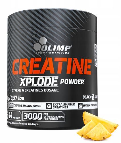 OLIMP CREATINE XPLODE ANANAS 260G KREATYNA SIŁA STACK na Arena.pl