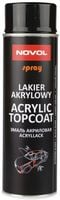 SPRAY ACRYL TOPCOAT CZARNY POŁYSK 500 ML - NL-34302