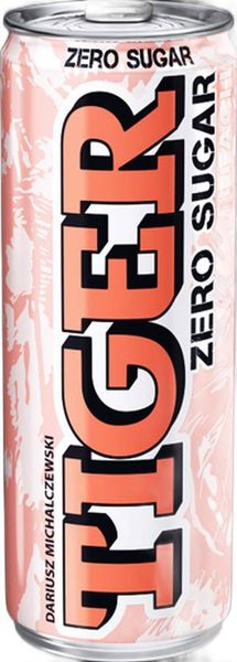 Tiger Zero brzoskwinia napój energetyzujący 250ml zdjęcie 1