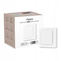 Przełącznik ścienny Aqara Light Switch H2 EU 2 przyciski 1 kanał,offline
