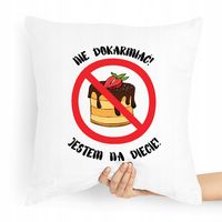Prezent Poduszka Dla Dietetyka Dietetyczki Prezent Z Nadrukiem Ze Zdjęciem