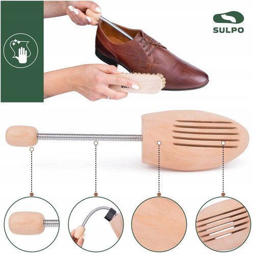 Prawidła do obuwia sprężynowe z drewna bukowego usztywnienie butów 39/40 na Arena.pl