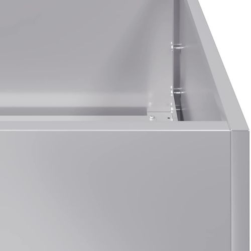 Doniczka 120x40x80 cm Stal ocynkowana na Arena.pl