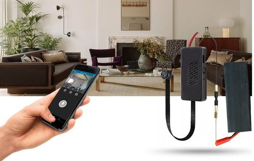 MINI KAMERA SZPIEGOWSKA UKRYTA WIFI DETEKCJA RUCH PODGLĄD ZDALNY NA na Arena.pl