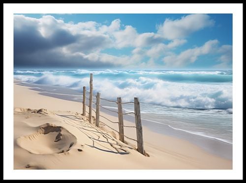 Plakat 70x50cm Szepty Oceanu na Arena.pl