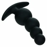 calexotics boundless - korek anatomiczny z koralikami silikon 9cm