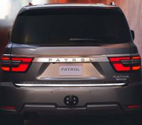 Nissan Patrol 2021+ -Listwa Chrom chromowana na bagażnik Nakładka