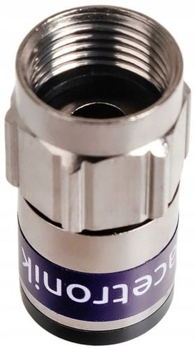 10x Wtyk Samokompresyjne Złącze F Samozaciskowy RG6 5.1 Self na Arena.pl