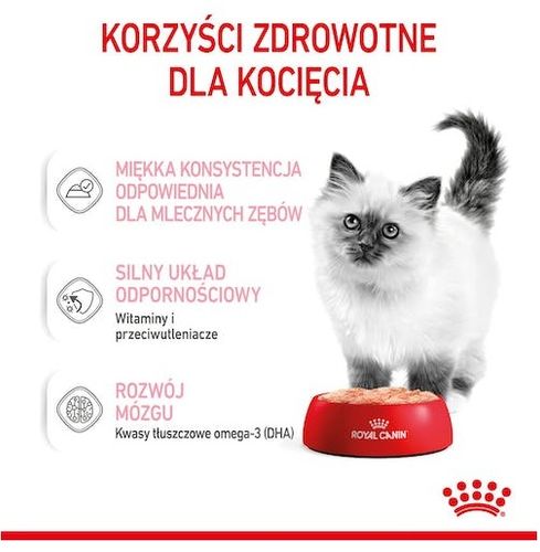 Karma dla kociąt do 12 miesiąca, kotek w ciąży i karmiących Royal Canin 85g na Arena.pl