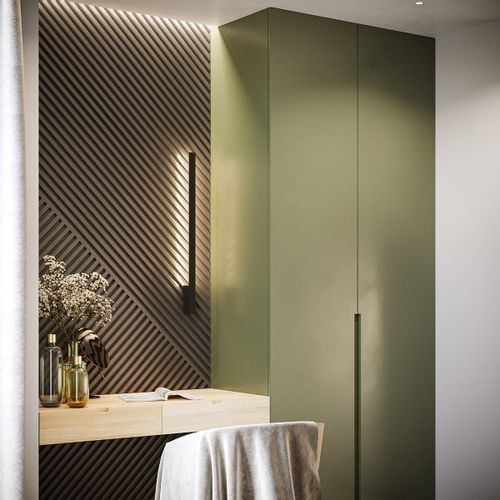 Kinkiet LAHTI S czarny LED 3000K na Arena.pl