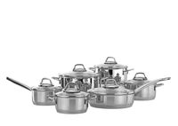 Zestaw Garnków 12 el Pierro Stal Nierdzewna NOIS