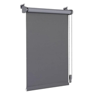 Roleta Okienna Zaciemniająca Termiczna Bezinwazyjna Szara 40x130 cm