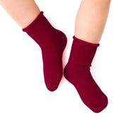 SKARPETY NIEMOWLĘCE MERINO WOOL BEZUCISKOWE 130 20-22 niebieski/bezuciskowy