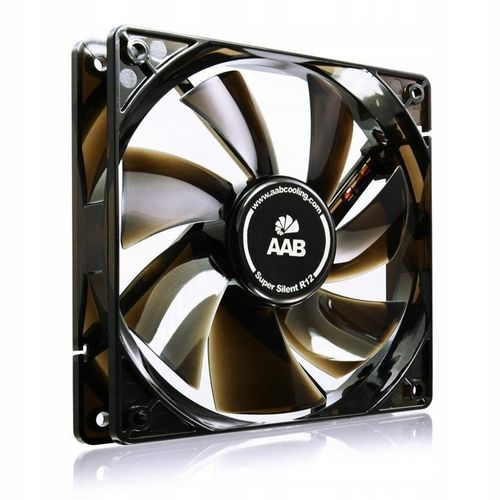 AAB SUPER SILENT R 12 CM CICHY FAN WENTYLATOR WIATRAK OBUDOWA PC 120mm 9dB na Arena.pl