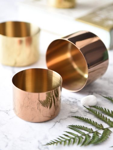 POJEMNIK - DONICZKA  - Modern Design - METAL - HIT na Arena.pl