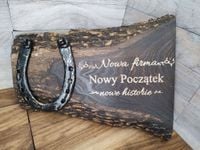 Oryginalny prezent na szczęście podkowa nowa firma