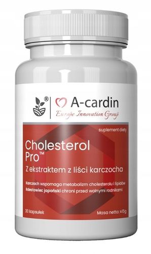 A-CARDIN + GRATIS, SUPLEMENT DIETY CHOLESTEROL KREW UKŁAD KRĄŻENIA KARCZOCH na Arena.pl