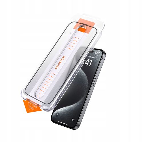 mcdodo ez paste szkło hartowane mocna szybka do etui do iphone 16 plus na Arena.pl