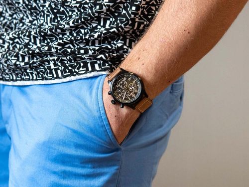 MĘSKI ZEGAREK TIMEX TW4B20800 EXPEDITION BRĄZOWY CHRONOGRAF 100M na Arena.pl