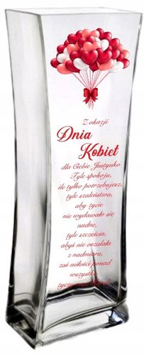 Wazon prezent na Dzień Kobiet dla Kobiety nadruk na Arena.pl