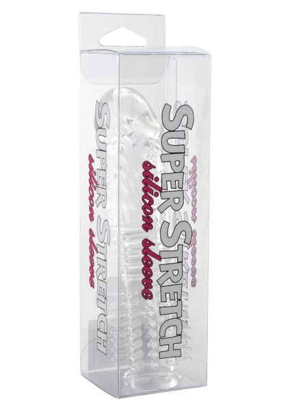 Penis Silicone Sleeve Transparent zdjęcie 2