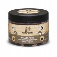 Liofilizowany przysmak dla kota 100% wołowina 50g Naturalnie z Kotfina