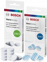 Zestaw Bosch Tabletki odkamieniające TCZ8002A+Tabletki czyszczące