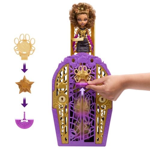 Monster High Straszysekrety Seria 6 Clawdeen Wolf na Arena.pl