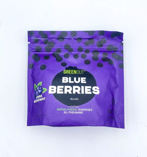 Żelki konopne Green Out Blueberries na Arena.pl