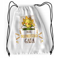 Plecak Sportowy Szkolny Dla Gai Córki Dziecka Z Nadrukiem Ze Zdjęciem