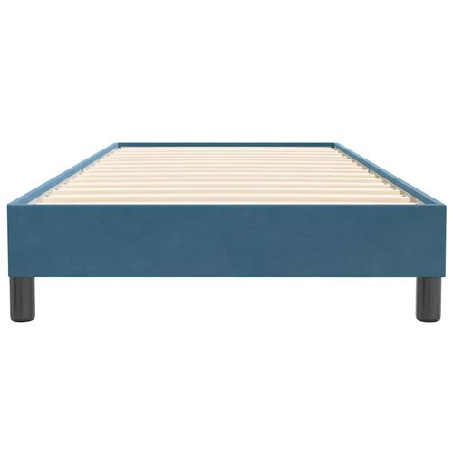 Łóżko typu Box Spring bez materaca Ciemnoniebieskie 80x220 cm na Arena.pl