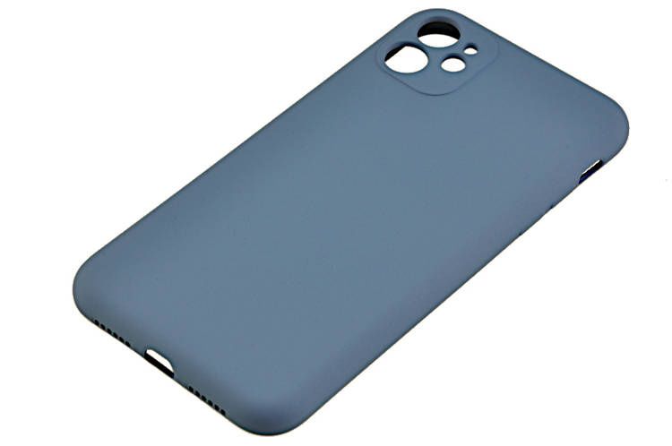 Etui silikonowe Tint do Apple iPhone 11 granatowy zdjęcie 1