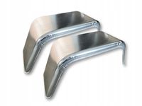 2 SZTUKI ZESTAW BŁOTNIK STAL 13 NADKOLE DO PRZYCZEPY METALOWY STALOWY